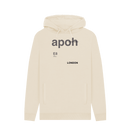 Oat Printed Hoody Front