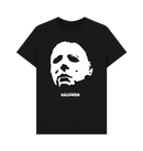 Black Printed T-shirt Front