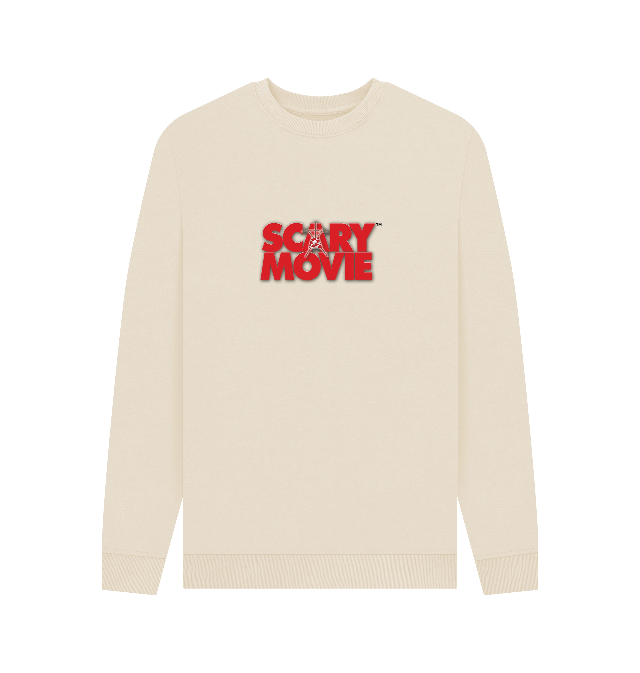 Oat Printed Sweater Front