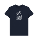 Navy Blue Printed T-shirt Front