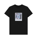 Black Printed T-shirt Front