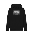 Black Printed Hoody Front