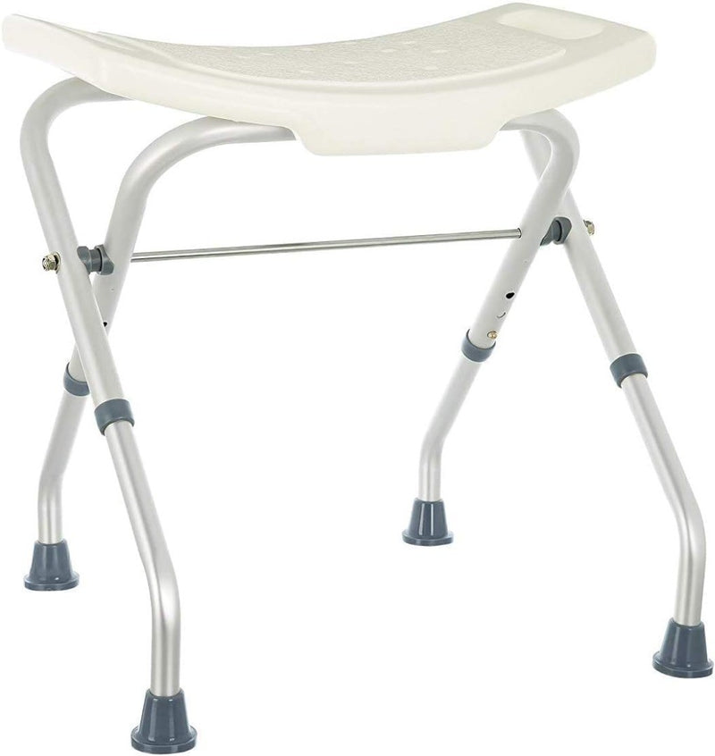 Folding Shower Stool 100KG Capacity 41 - 53H cm