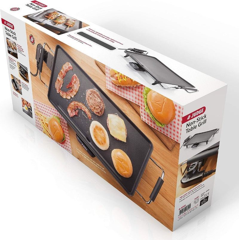 Table Grill 43 x 22 cm Electric Non-Stick 2000W