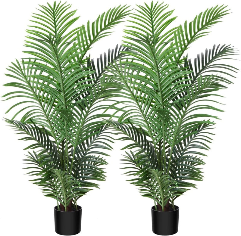 Fopamtri Artificial Majesty Palm Tree Plant 90 cm