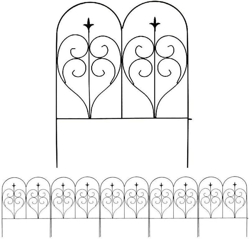 MTB Decorative Garden Border Fence Pack of 5