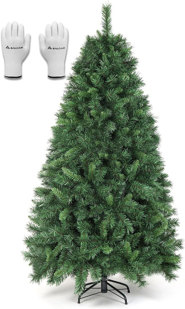 Artificial Christmas Tree 6FT with LED Lights