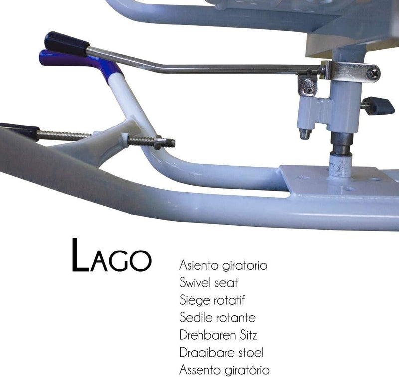 Bath Chair Lago Armrests Backrest 360º Swivel