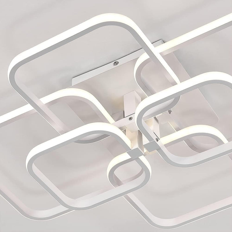 LED Ceiling Light 6 Squares 73 x 58 x 16cm