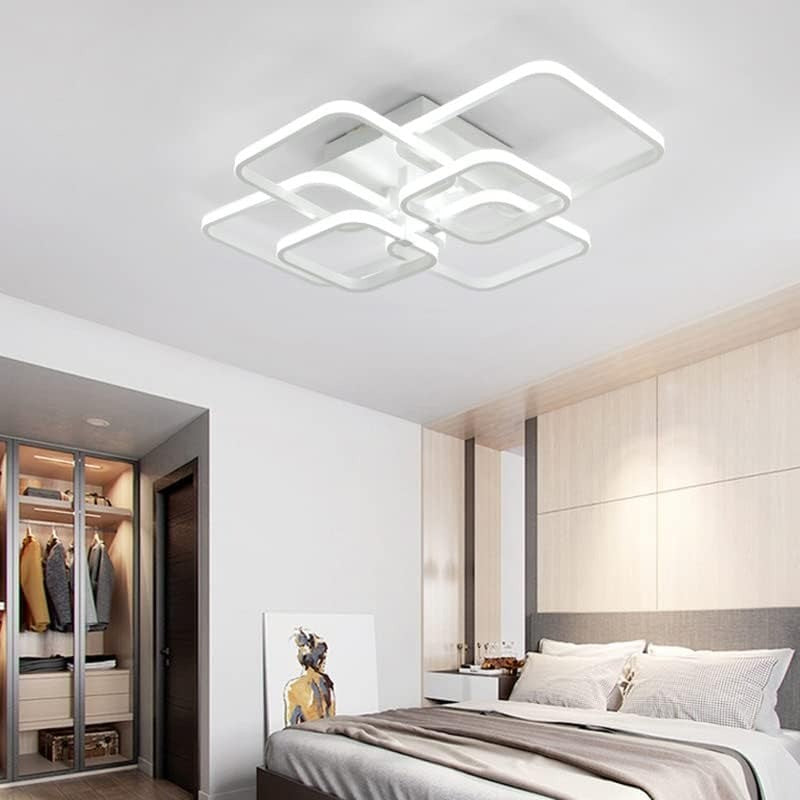 LED Ceiling Light 6 Squares 73 x 58 x 16cm