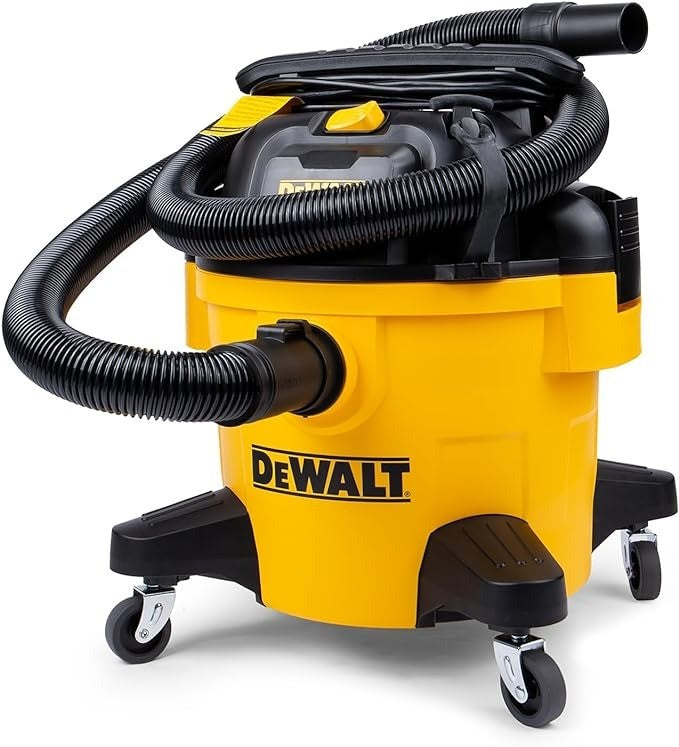 DEWALT DXV20P, 20L Wet/Dry Vac, Yellow/Black, 1050 W