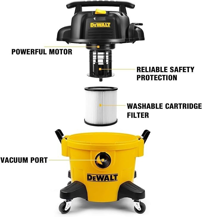 DeWALT 23L Wet and Dry Vacuum Cleaner