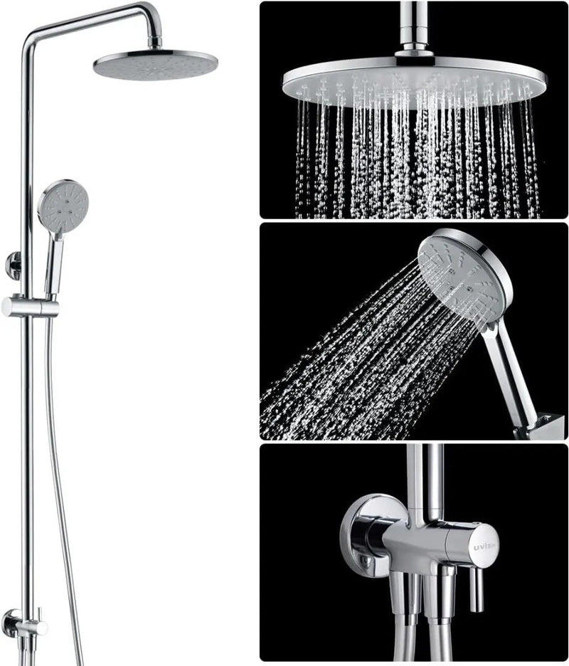 Rain Shower System with Rainfall Showerhead