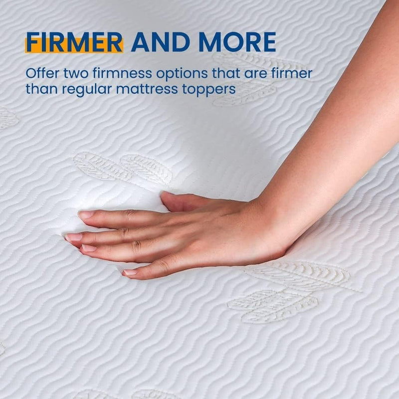 Newentor® Dual-Layer Memory Foam Mattress Topper - Generous Thick Topper