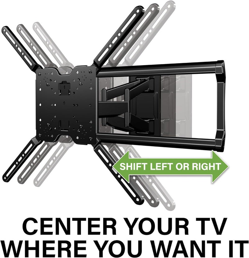 SANUS Full Motion TV Wall Mount for TVs up to 90"