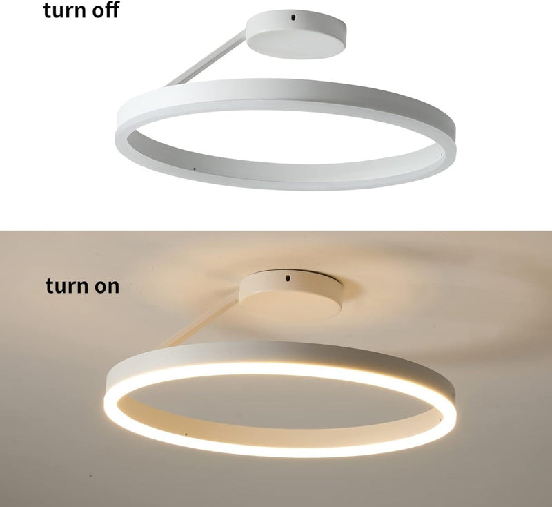 LED Single Hanged Circle 40 x 40 x 16cm