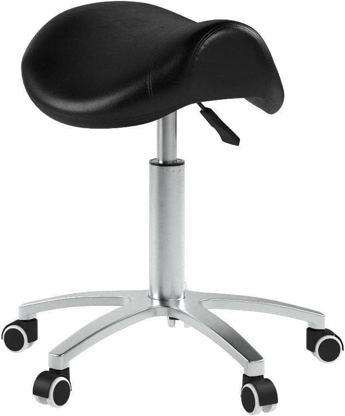 Antlu Saddle Stool Massage Rolling Work Chair