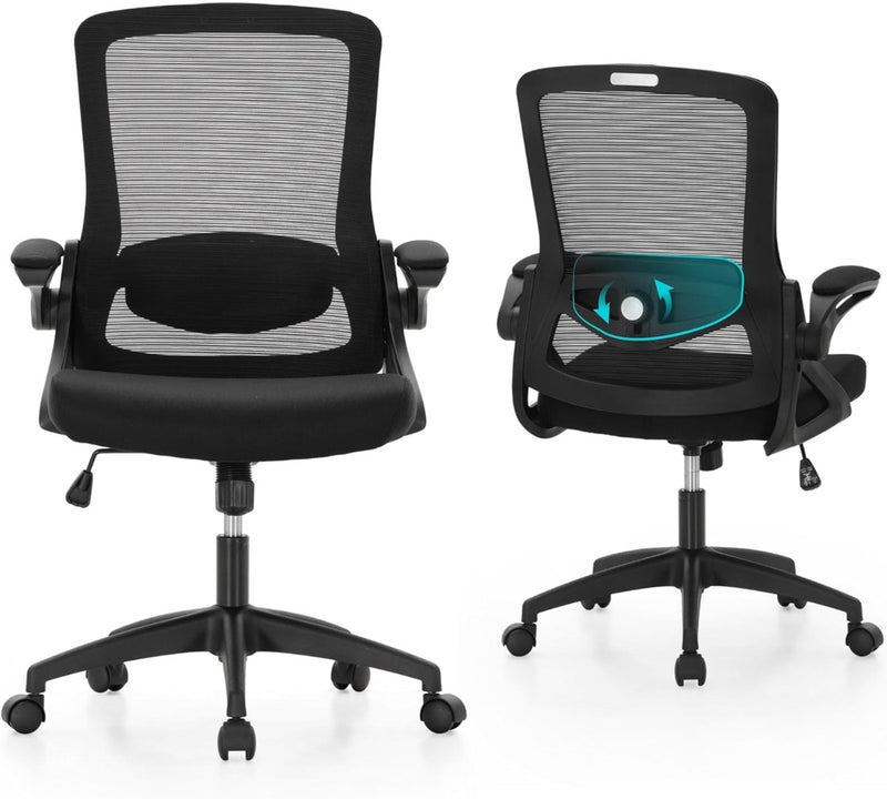 Ergonomic Office Chair Mesh Computer Desk