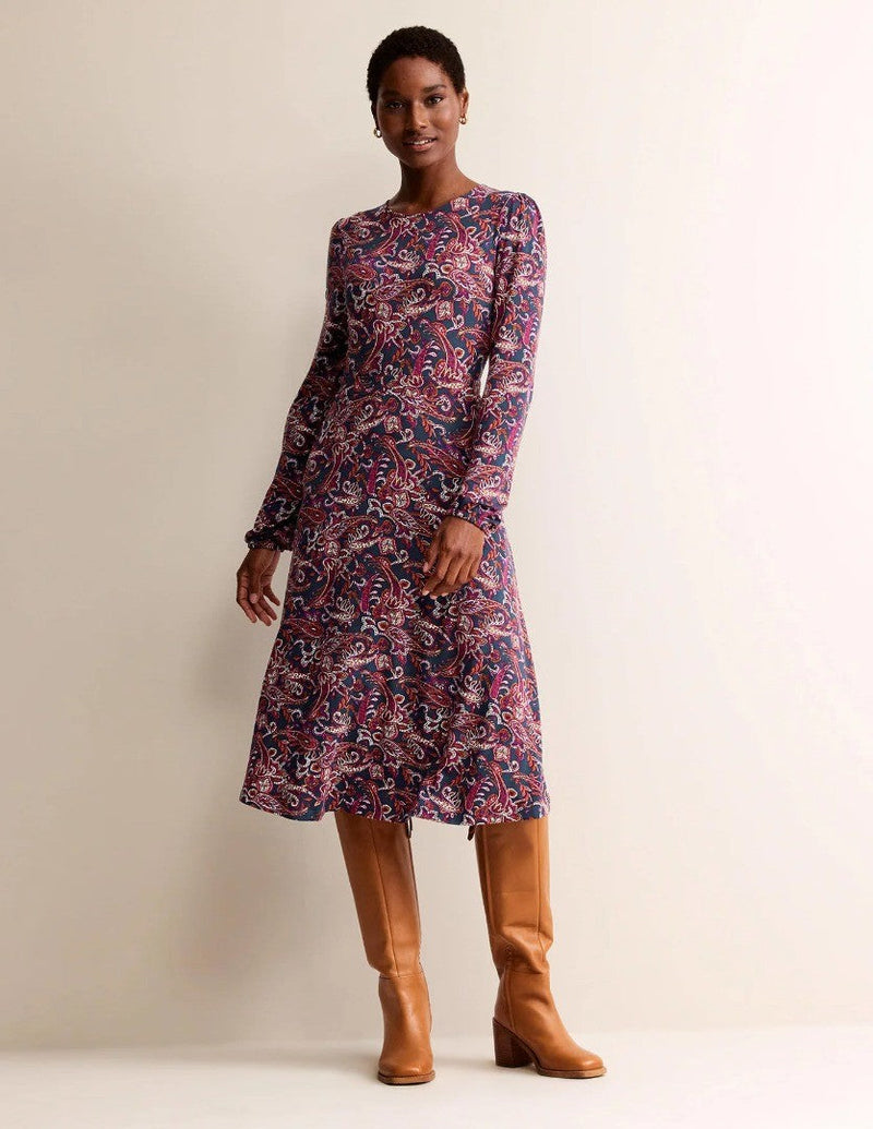 BODEN Camille Jersey Midi Dress