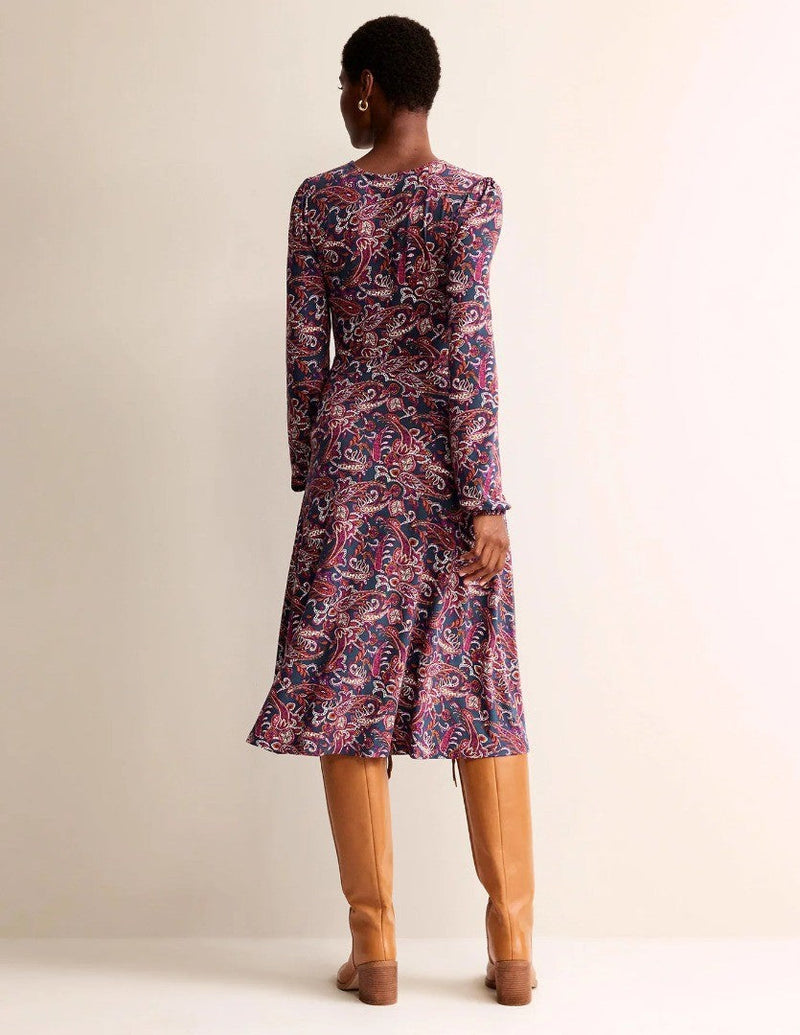 BODEN Camille Jersey Midi Dress