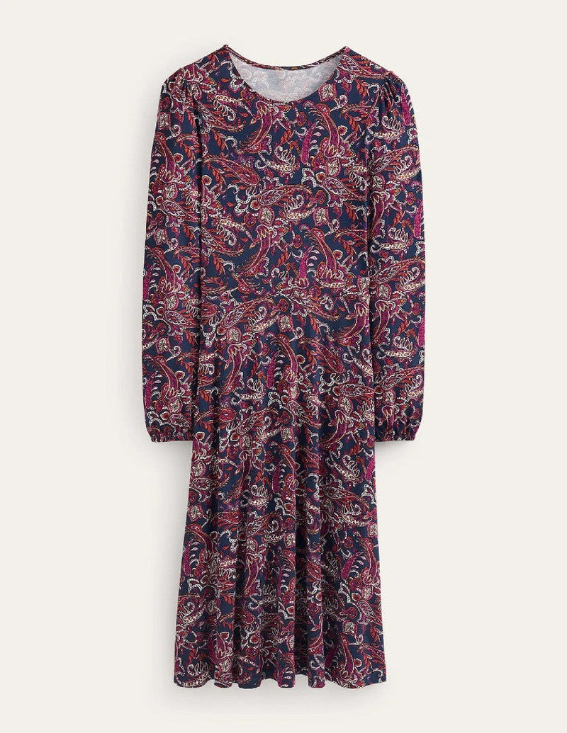 BODEN Camille Jersey Midi Dress