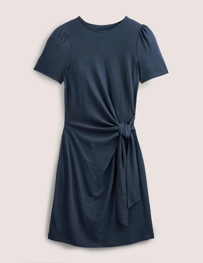 BODEN Knot Front Jersey Dress