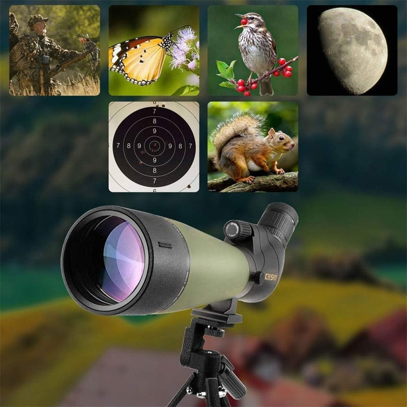 Spotting Scope with Tripod 20-60 x 80