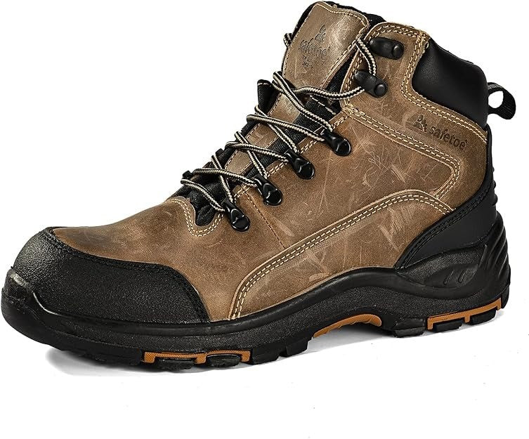 Safety Work Boots Size UK 7 Wide Fit