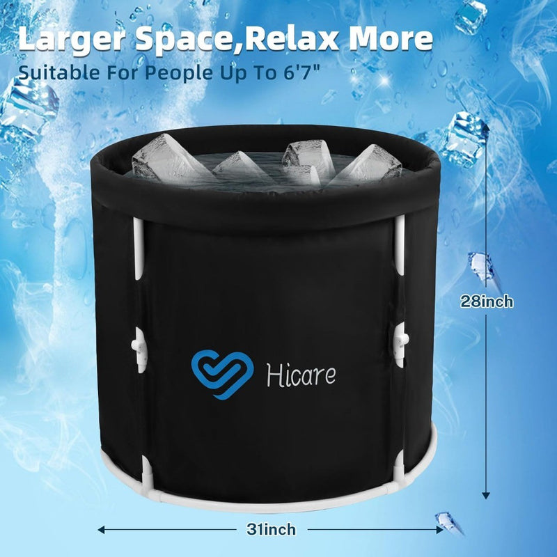 Hicare One-second Installation foldbale ice Bath tub for Athletes-Multiple Layer