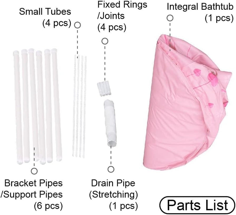 Portable Bathtub 75cm Hot Tub or Ice Bath