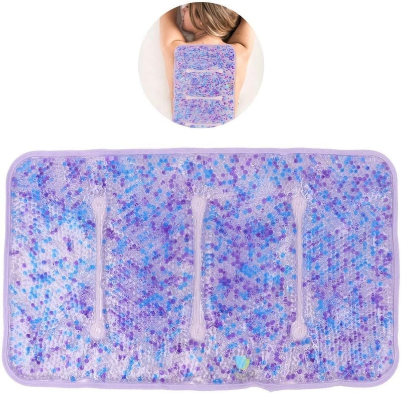 Hot and Cold Large Gel Bead Pack by FOMI Care | 20” x 12” | Ice Therapy