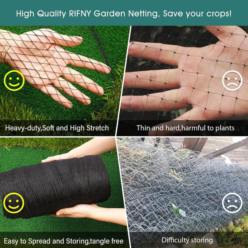 Garden Netting 2 x 20M Woven Fine Mesh