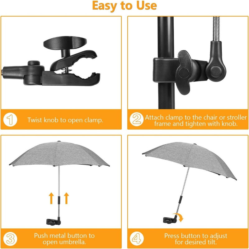 Pram Parasol for Pushchairs and Buggy