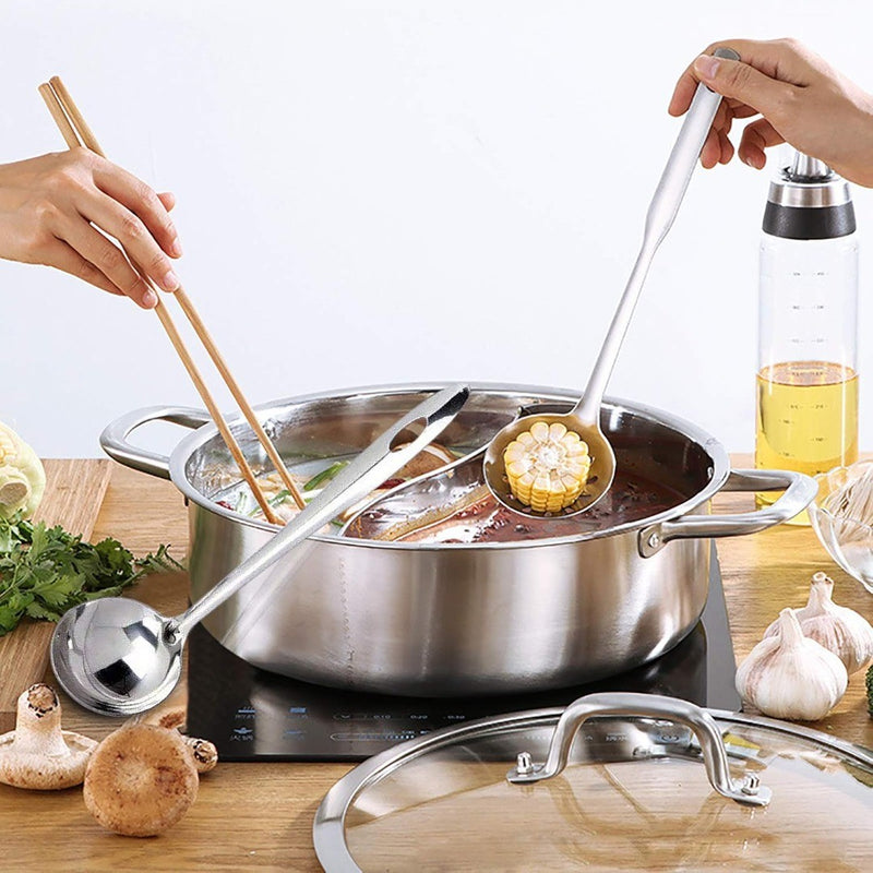 Divided Hot Pot Pan Dual Sided