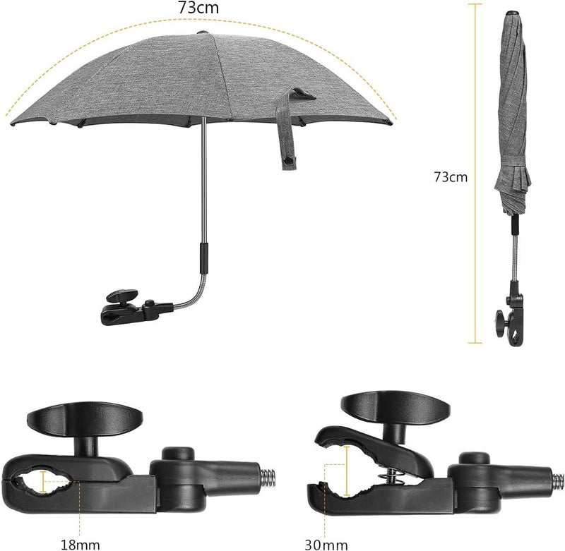 Pram Parasol for Pushchairs and Buggy