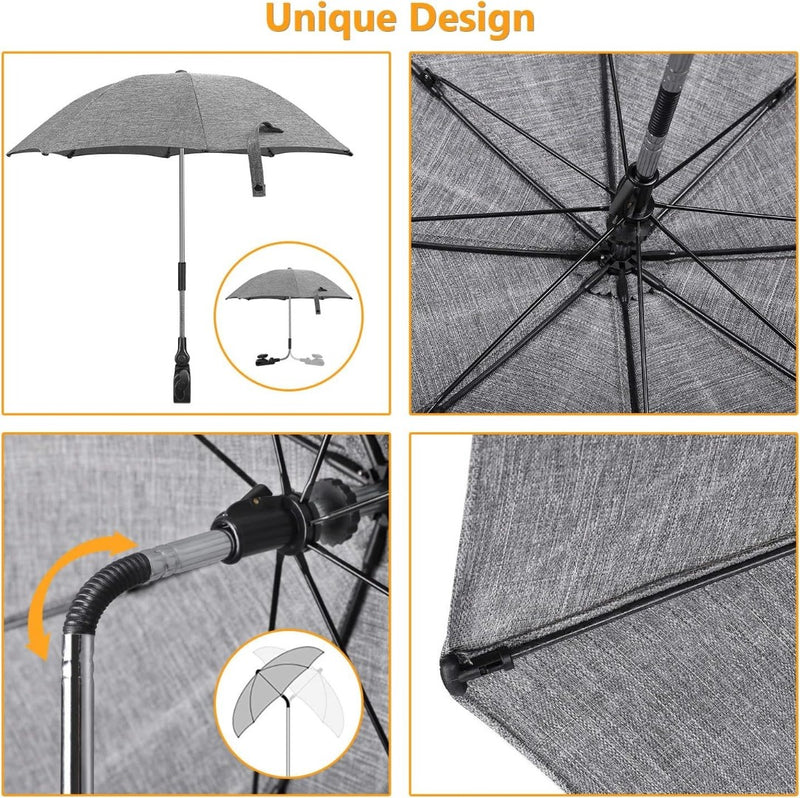 Pram Parasol for Pushchairs and Buggy