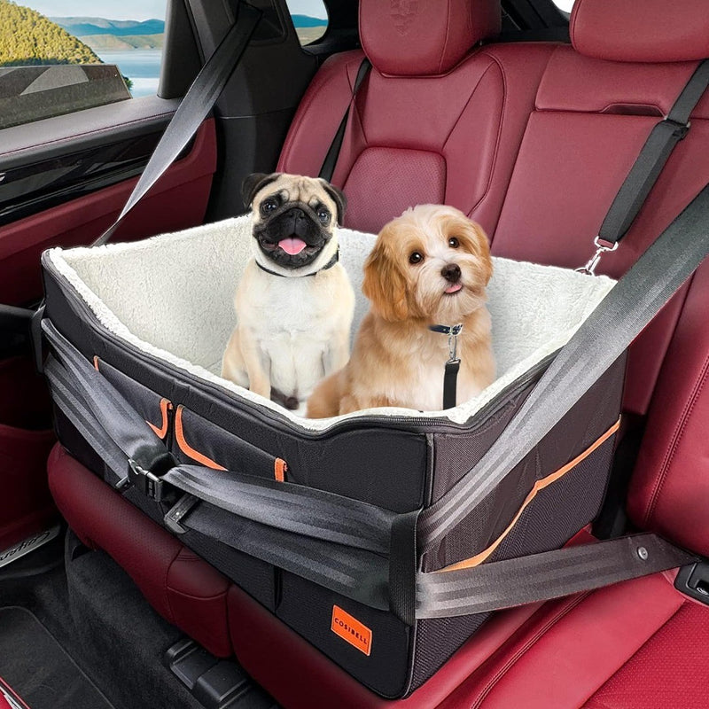 Dog Seat with Safety Strap 28" x 26" x 12"