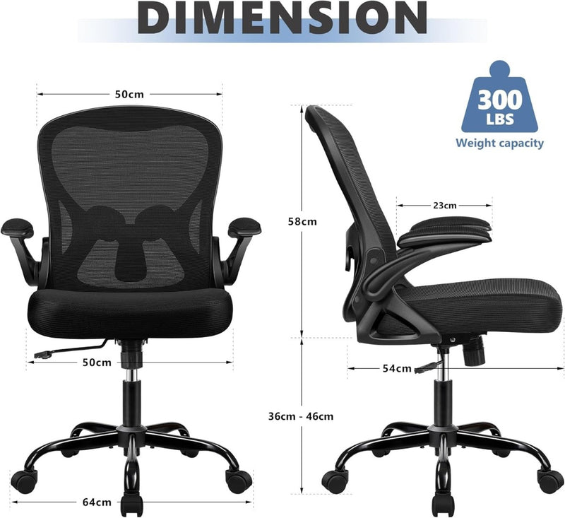 Winrise Ergonomic Office Chair Black