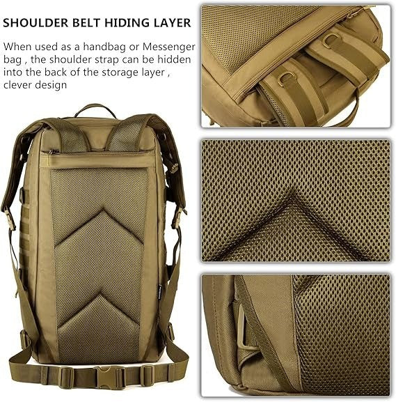 Tactical Travel Backpack 60L Military Molle