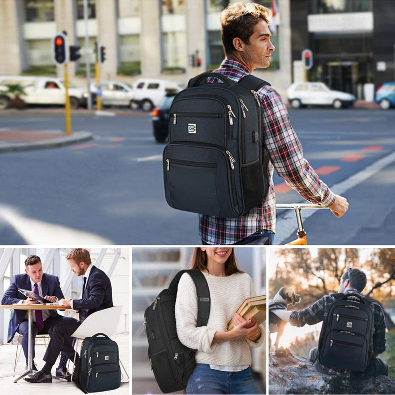 Backpack with USB Charging Port Unisex