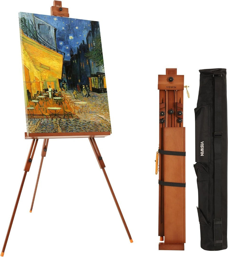 Tripod Painting Easel 193H cm Walnut