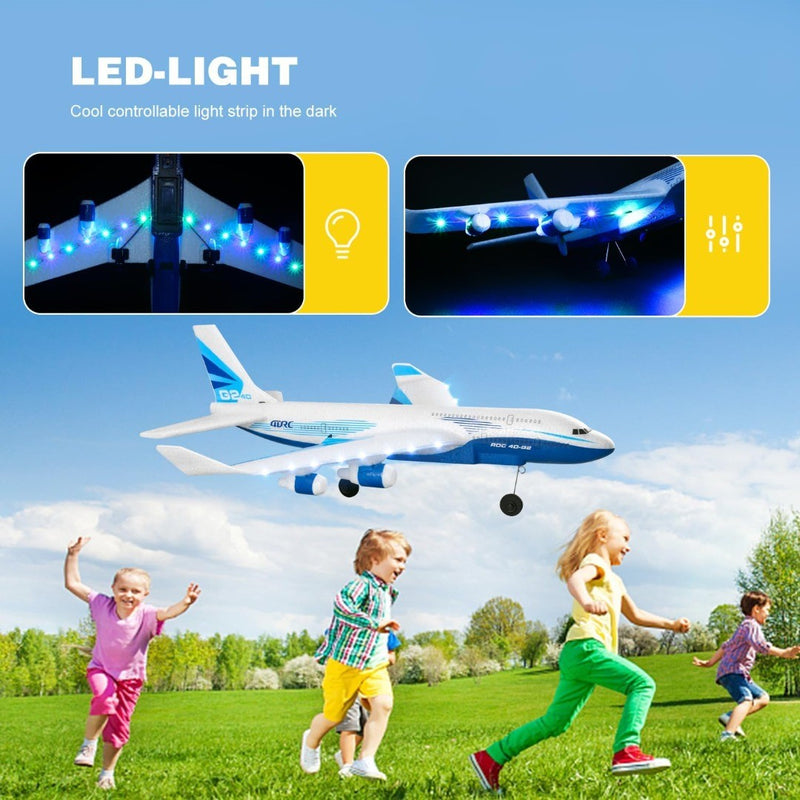 Remote Control Plane Glider Toy LED