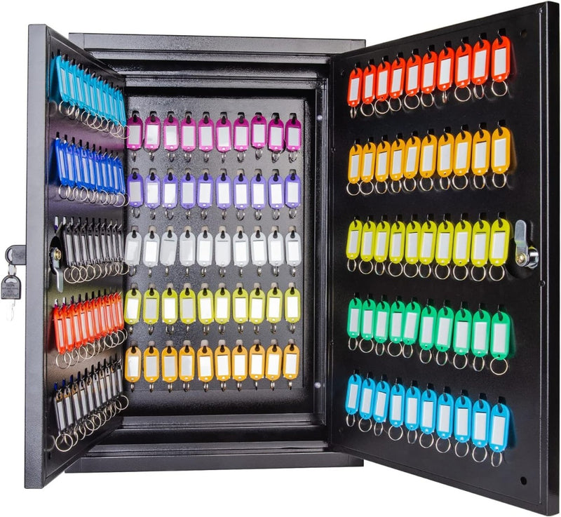 Key Cabinet with 200 Hooks 14 x 38 x 54.6 cm