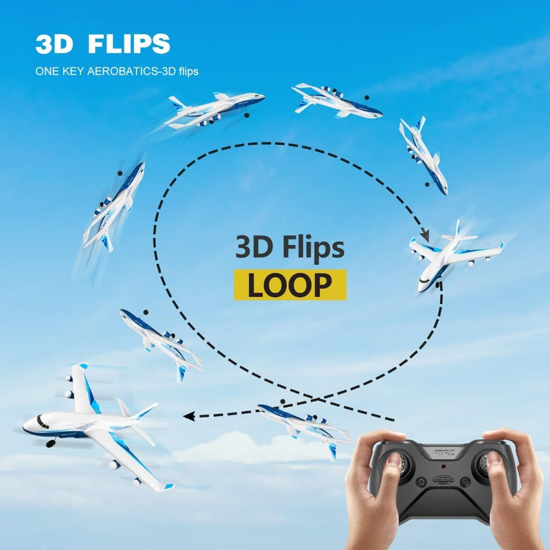 Remote Control Plane Glider Toy LED