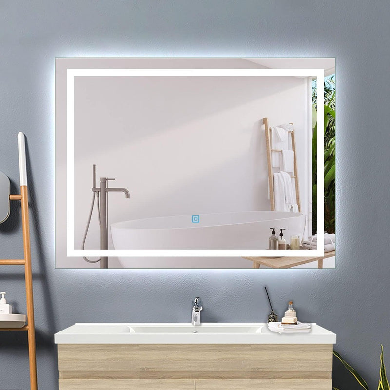 Bathroom Mirror with LED 600 x 500 x 33 mm