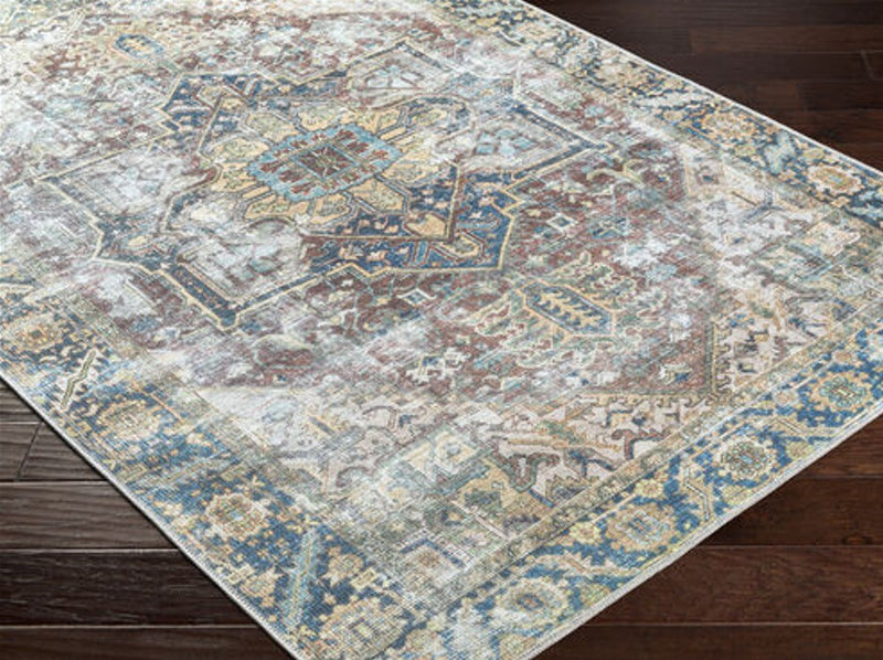 Area Rugs Woven Low Pile Kemer Surya KMR-2300 5'3" x 7'