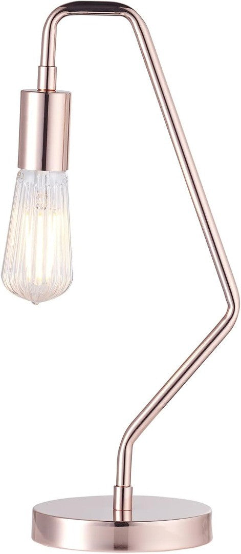 Copper Table Lamp Polished Plated 45 cm