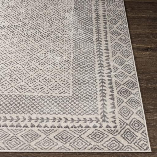 Surya Roma Rom-2383 Light Slate Medium Gray 5'3" X 7'1" Rug