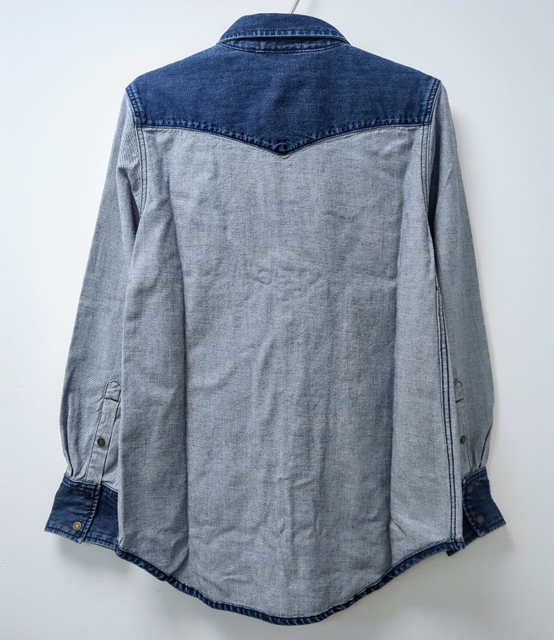 CALVIN KLEIN JEANS Inside-Out Denim Shirt XS