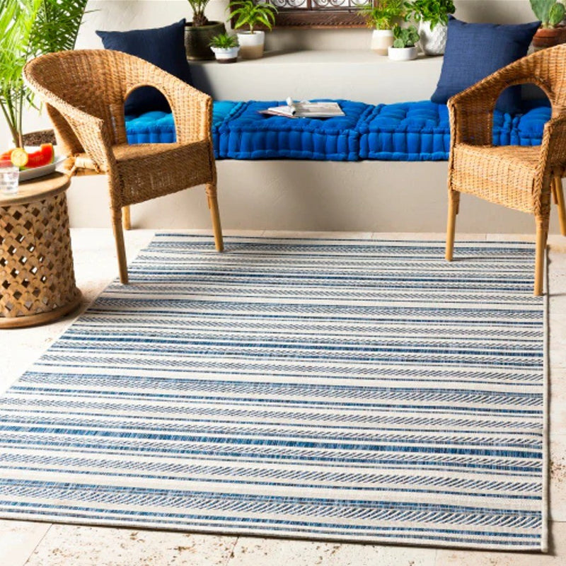 Surya Eagean Eag-2337 Blue Light Blue 5'3" X 7'7" Rug